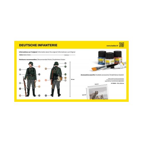 Figuren German Infantry  1:72 - 4