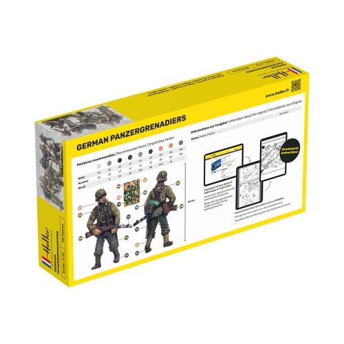 Figuren German Panzergrenadiers  1:72 - 2