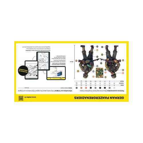 Figuren German Panzergrenadiers  1:72 - 4