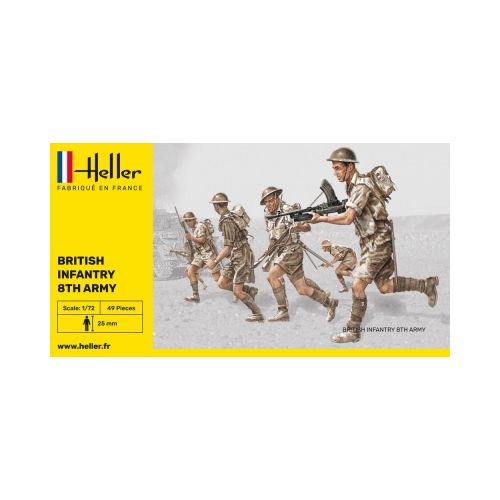 Figuren Britische Infanterie 8. Armee  1:72 - 3