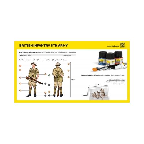 Figuren Britische Infanterie 8. Armee  1:72 - 4