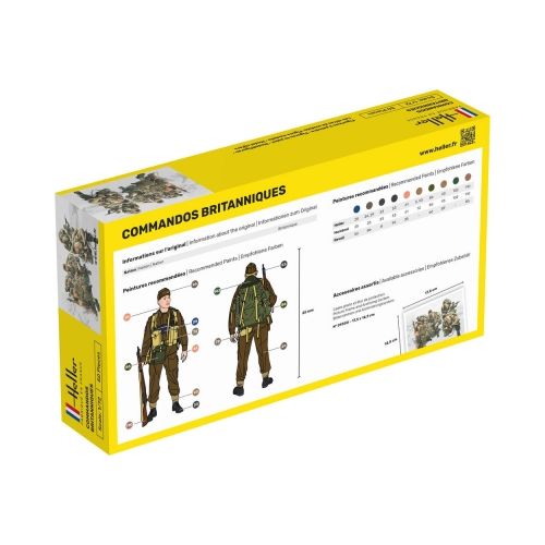 Figuren Britische Kommandotruppen  1:72 - 2