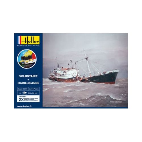 STARTER KIT Trawler VOLONTAIRE + MARIE JEANNE Twinset  1:200 - 3