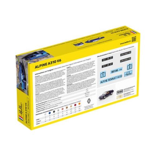 STARTER KIT Sportwagen Alpine A310  1:43 - 2