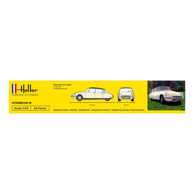 STARTER KIT Citroen DS 19  1:43 - 5