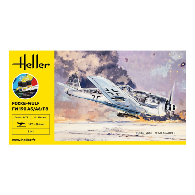 STARTER KIT FW 190  1:72 - 3