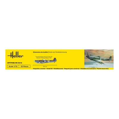 STARTER KIT Spitfire  1:72 - 5