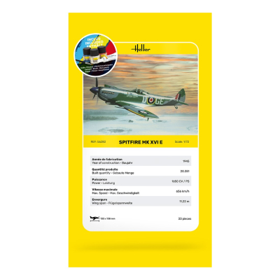 STARTER KIT Spitfire  1:72 - 6