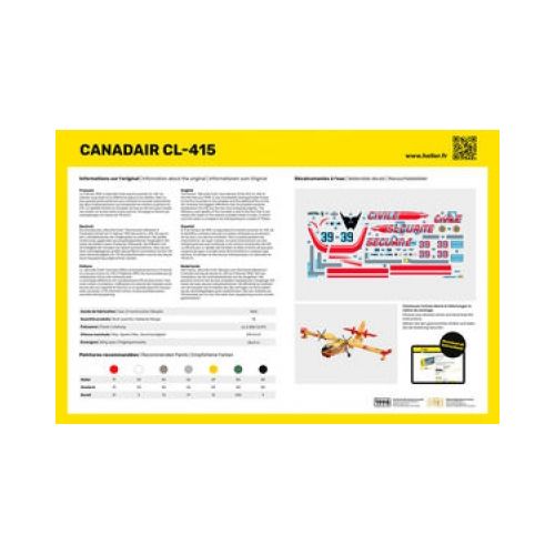 STARTER KIT Canadair CL-415 1:72 - 4