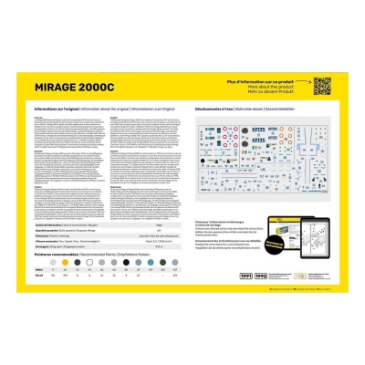 STARTER KIT Mirage 2000 C  1:48 - 4