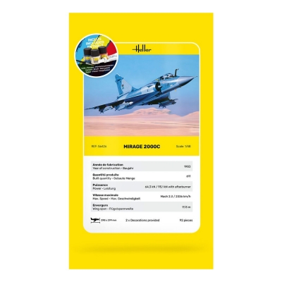 STARTER KIT Mirage 2000 C  1:48 - 5