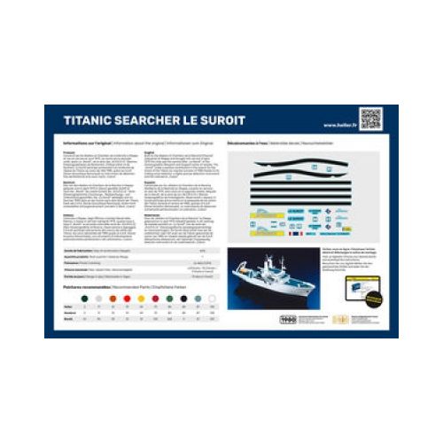 STARTER KIT Suchschiff Titanic Searcher 