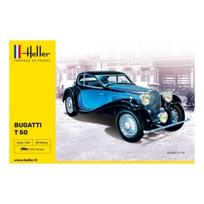STARTER KIT Bugatti T 50  1:24 - 3