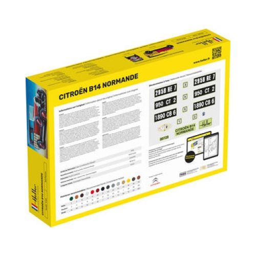 STARTER KIT Citroen B14 Normande  1:24 - 2