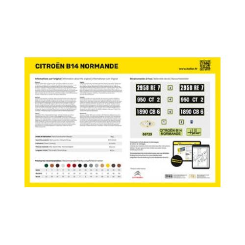 STARTER KIT Citroen B14 Normande  1:24 - 4