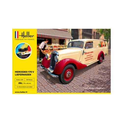 STARTER KIT MB 170 Lieferwagen  1:24 - 3