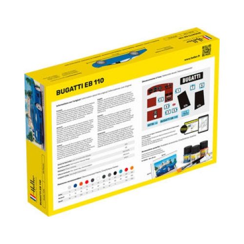 STARTER KIT BUGATTI EB 110  1:24 - 2