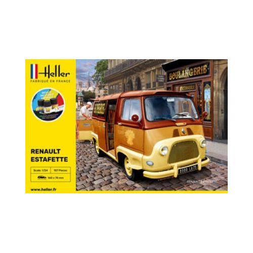 STARTER KIT RENAULT Estafette New Mould 1:24 - 3