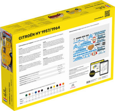 STARTER KIT CITROEN Type H 2 decorations  1:24 - 2