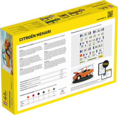 STARTER KIT Citroen Mehari (Version 1)  1:24 - 2