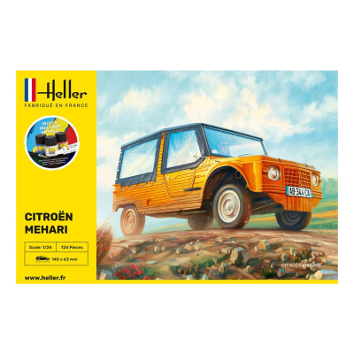 STARTER KIT Citroen Mehari (Version 1)  1:24 - 3