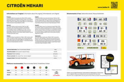 STARTER KIT Citroen Mehari (Version 1)  1:24 - 4