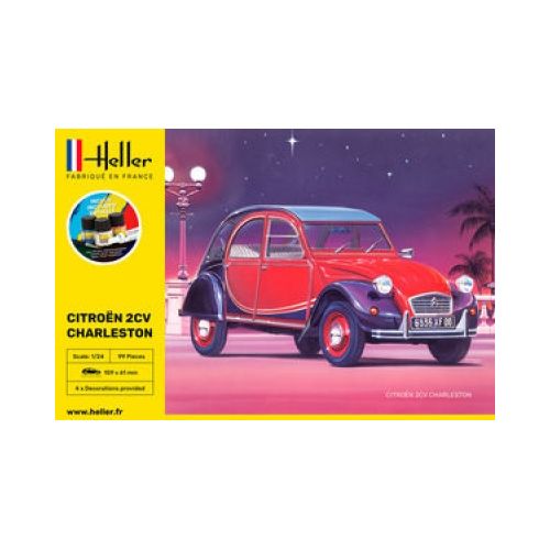 STARTER KIT Citroen 2CV Charleston  1:24 - 3