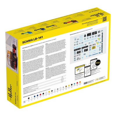 STARTER KIT Truck - LKW Scania LB-141 1:24 - 2