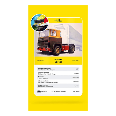 STARTER KIT Truck - LKW Scania LB-141 1:24 - 7