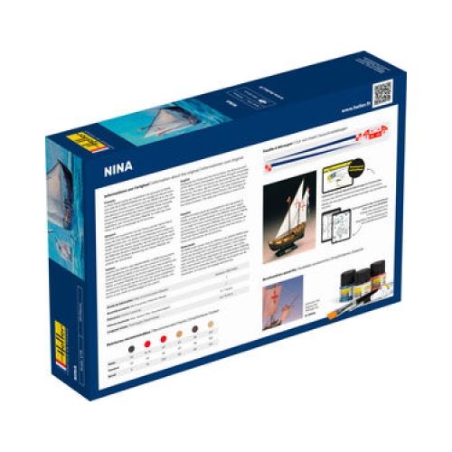 STARTER KIT Christoph Kolumbus NINA 1:75 - 2