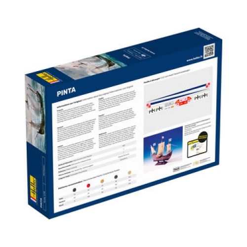 STARTER KIT Segelschiff Pinta Christoph Kolumbus 1:75 - 2