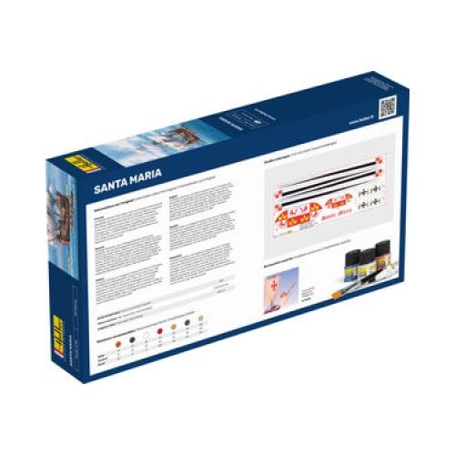 STARTER KIT Segelschiff SANTA MARIA Christoph Kolumbus 1:75 - 2