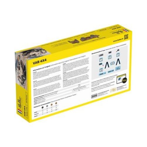 STARTER KIT Schützenpanzer - Spähpanzer VAB 4X4 1:72 - 2