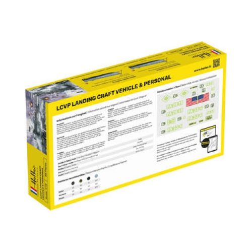 STARTER KIT LCVP Normandie Landungsboot mit Besatzung 1:72 - 2