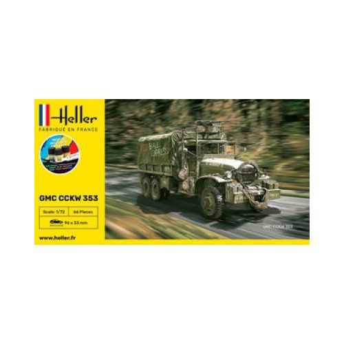 STARTER KIT LKW Truck - GMC CCKW 353 1:72 - 3