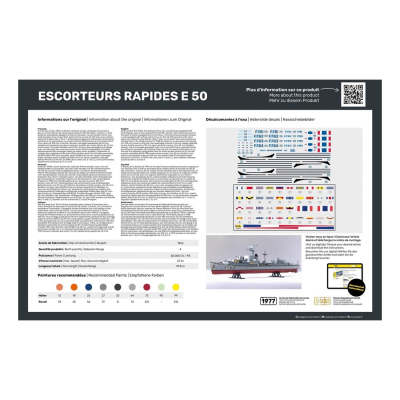 STARTER KIT Escorteurs Rapides E 5O  1:400 - 4