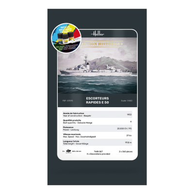 STARTER KIT Escorteurs Rapides E 5O  1:400 - 6
