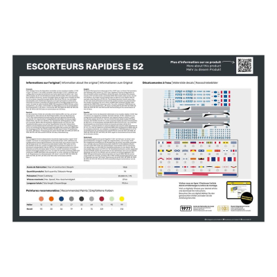 STARTER KIT Escorteurs Rapides E 52  1:400 - 4