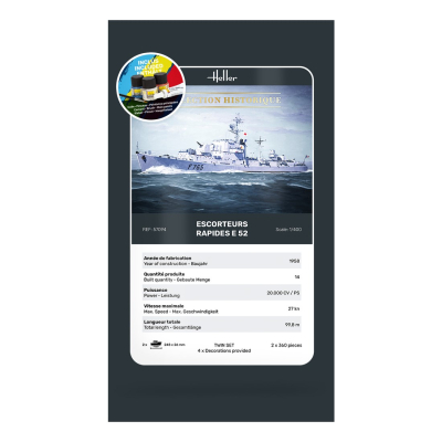 STARTER KIT Escorteurs Rapides E 52  1:400 - 6