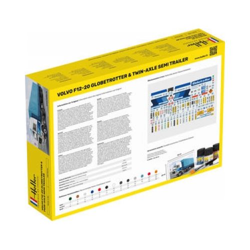STARTER KIT F12-20 Globetrotter & Twin-Axle Semi trailer  1:32 - 2