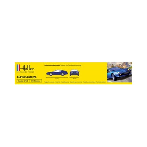 Sportwagen Alpine A310  1:43 - 5