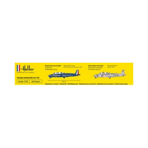 Fouga Magister CM 170  1:72 - 5