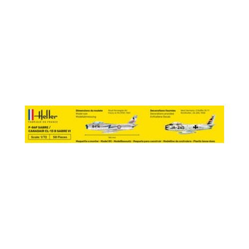 F-86F SABRE / CANADAIR CL-13 B Sabre VI  1:72 - 5
