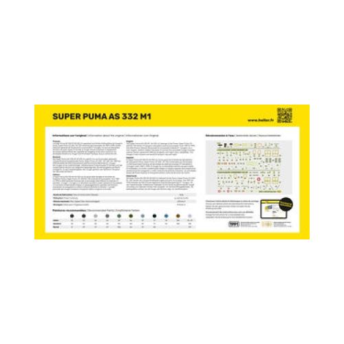Helikopter Hubschrauber Super Puma AS 332 M1 1:72 - 4