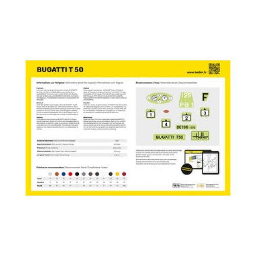 Bugatti T 50  1:24 - 4