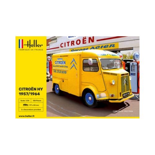 CITROEN Type H - 2 Dekovarianten 1:24 - 3