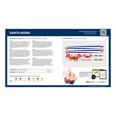 Segelschiff SANTA MARIA Christoph Kolumbus 1:75 - 4