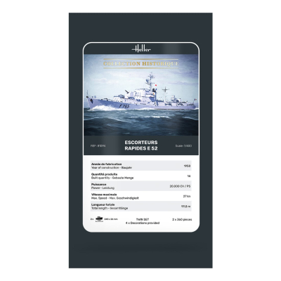 Escorteurs Rapides E 52  1:400 - 6