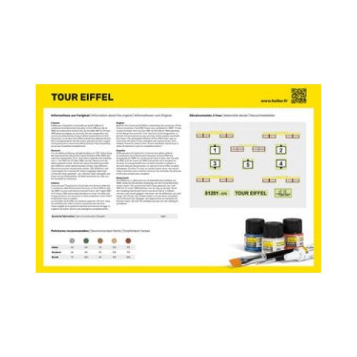 Eiffelturm Tour Eiffel 1:650 - 4