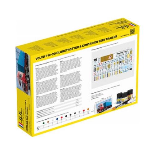 F12-20 Globetrotter & Container semi trailer  1:32 - 2